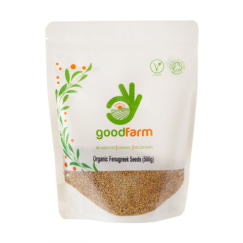goodFarm Organic Fenugreek Seeds 500g