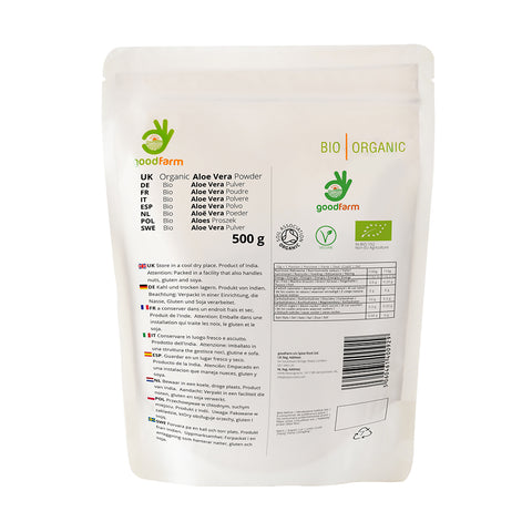 goodFarm Organic Aloe Vera Powder 500g