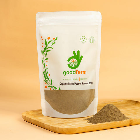 goodFarm Organic Black Pepper Powder 250g
