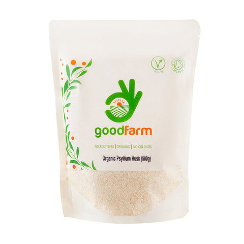 goodFarm Organic Psyllium husk 500g