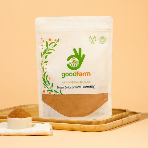 goodFarm Organic Ceylon Cinnamon Powder 500g