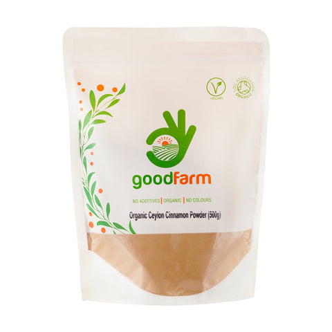 goodFarm Organic Ceylon Cinnamon Powder 500g